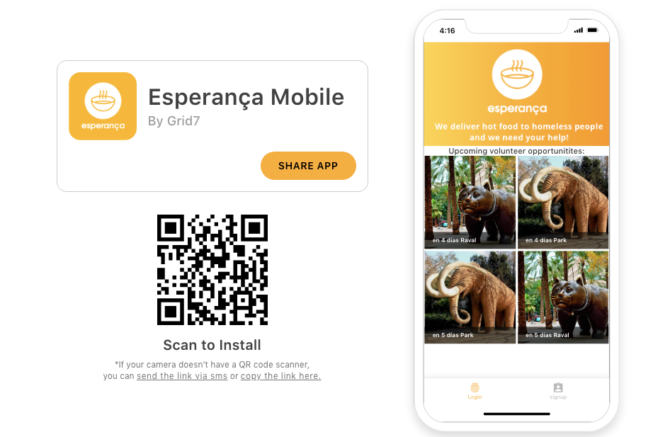 esperanca barcelona homeless charity app how to use